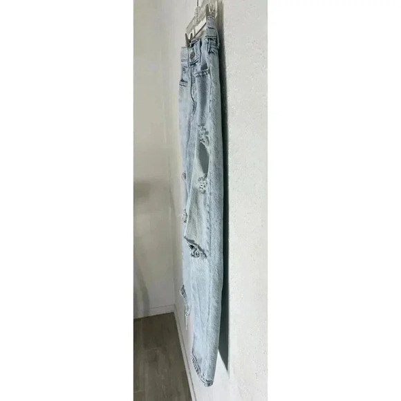 AEROPOSTALE High-Rise Mom Jean Women's Size 10 Light Wash - Picture 4 of 11